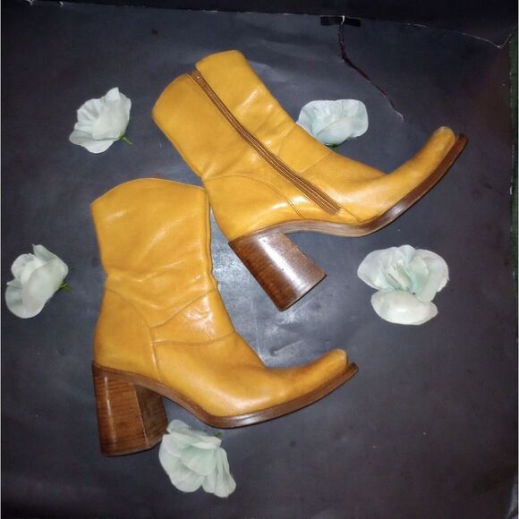 🆕🤠👢 Vintage Nine West Cowboy Boots - Picture 3 of 9